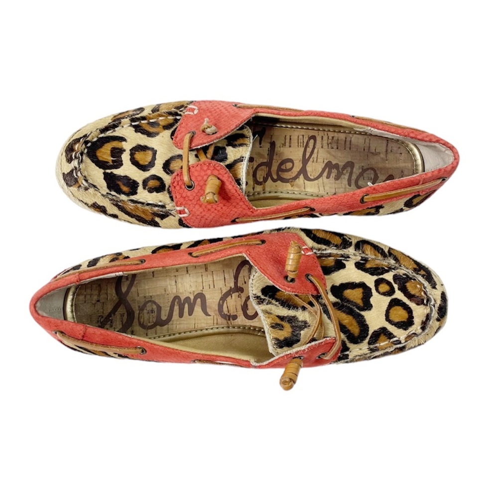 Sam Edelman Sebastian Leopard Boat Shoes